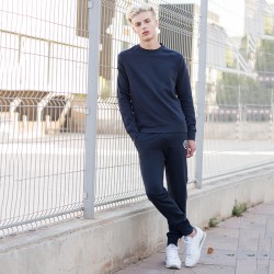 Plain Unisex slim fit sweatshirt Skinnifit 250 GSM